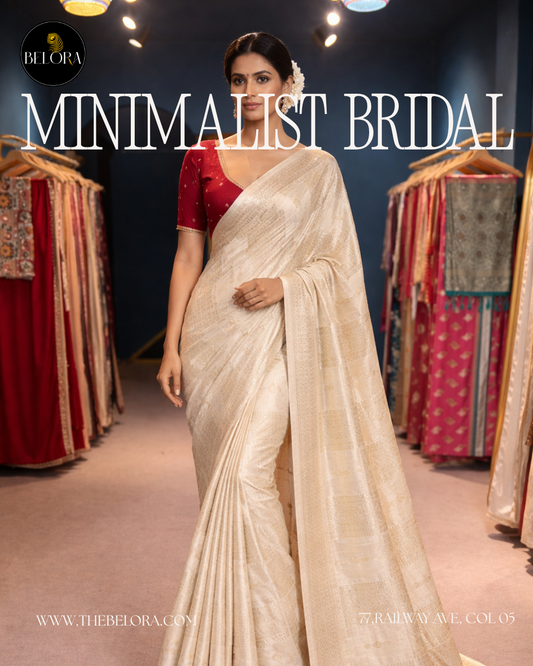 Minimalist Bridal Saree Collection (MSC 56138)