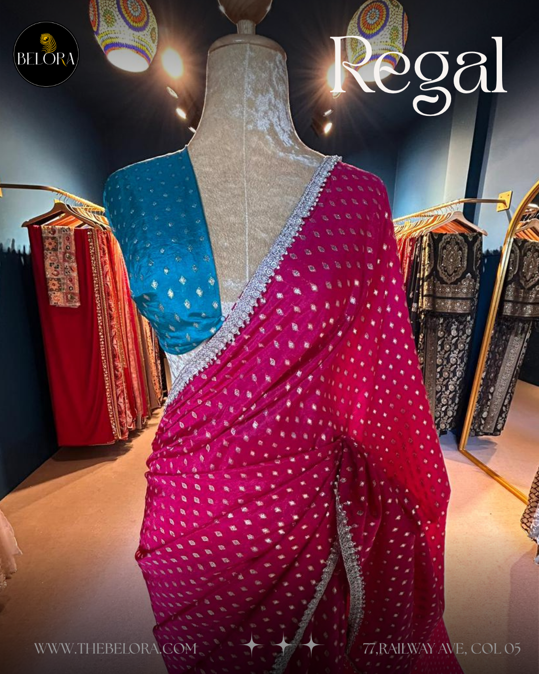 Magenta Soft Brocade (0211)