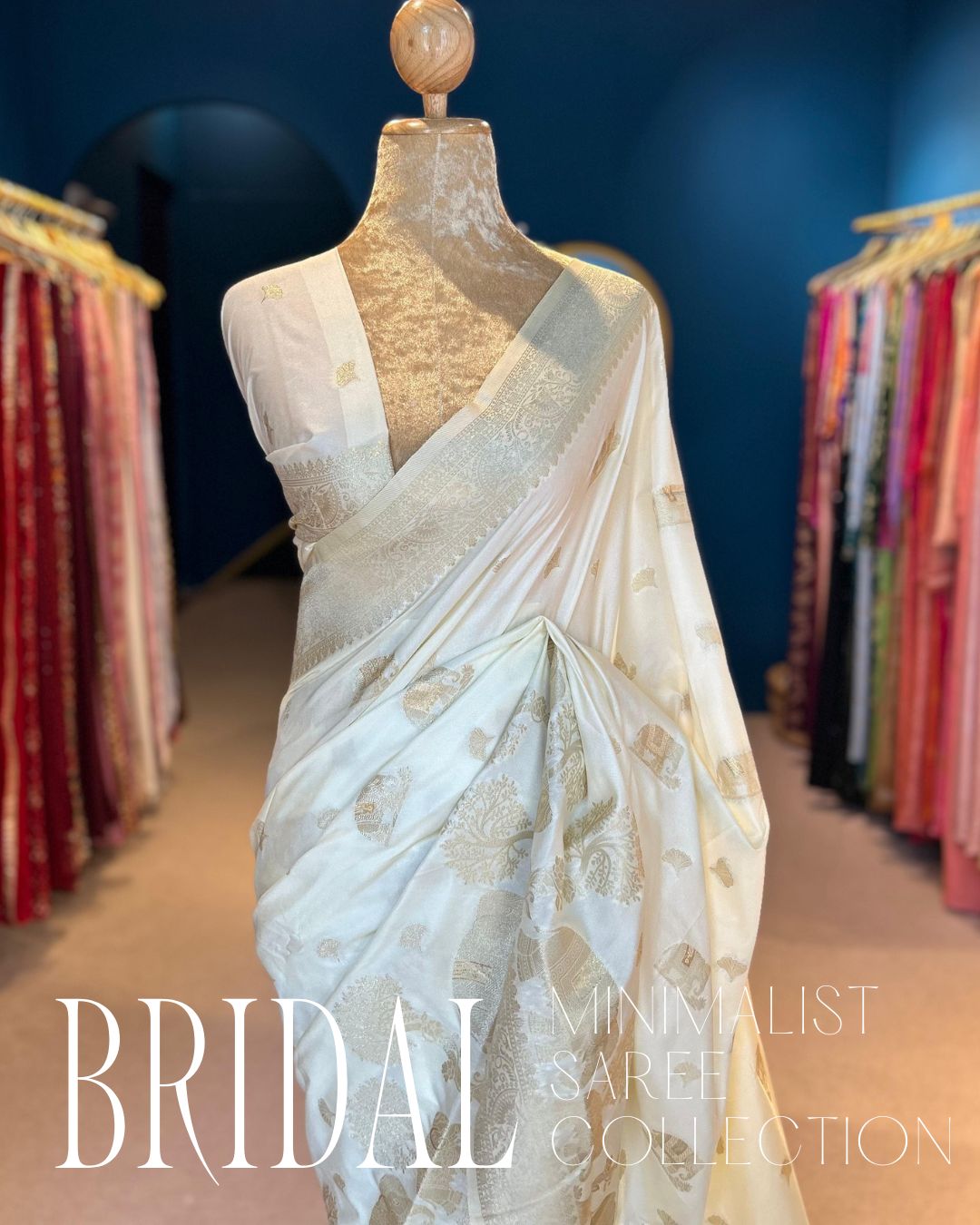 Minimalist Bridal Saree Collection : Bangalore Silk