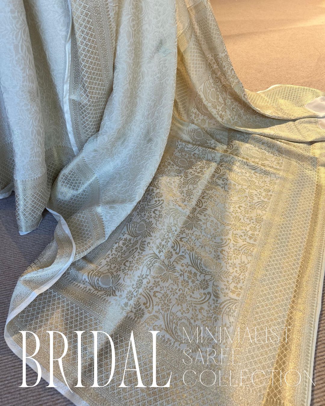 Minimalist Bridal Saree Collection