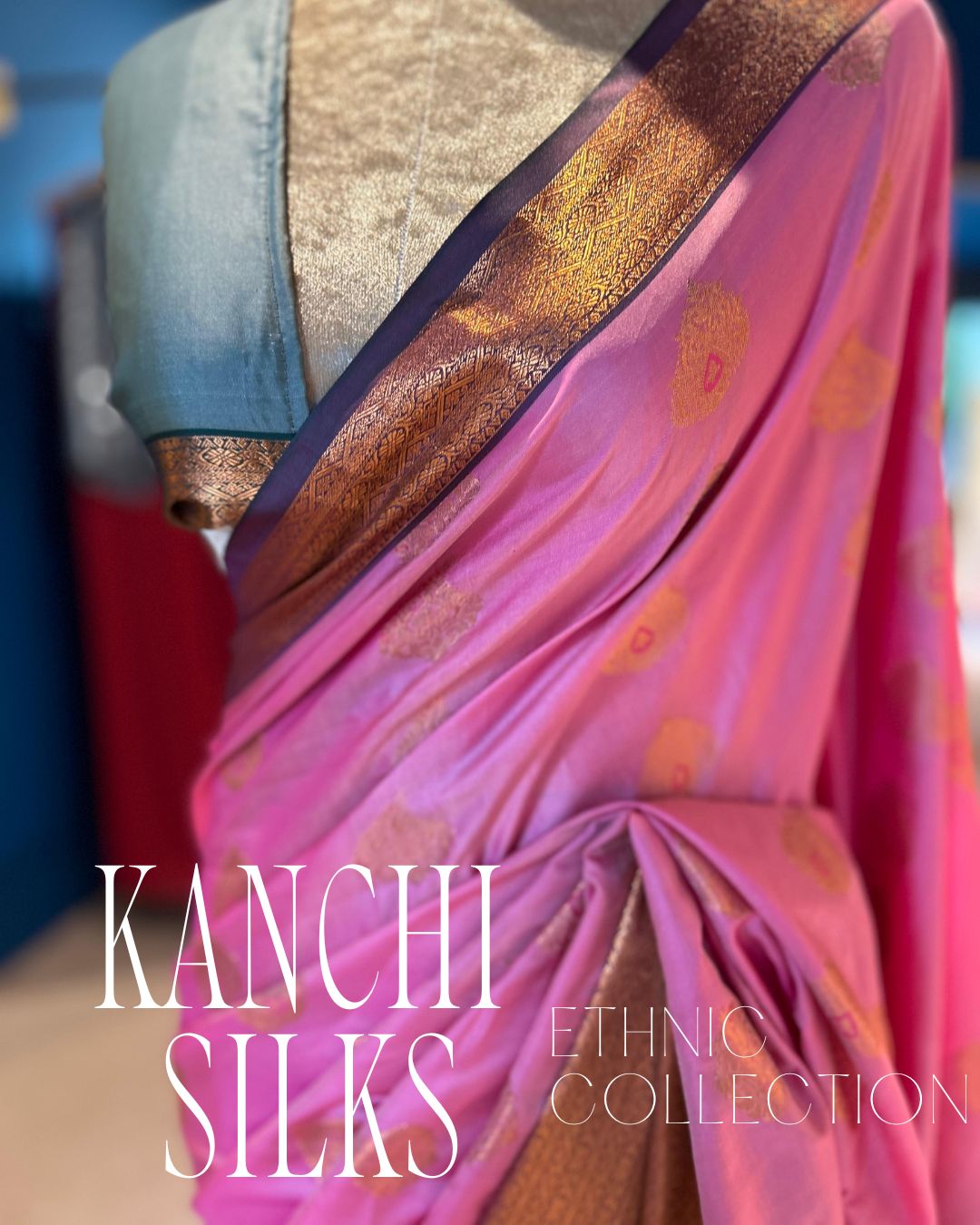 Kanchi Silk - Pink