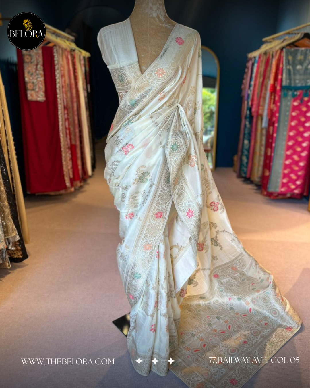 Minimalist Bridal Saree Collection (W148982)