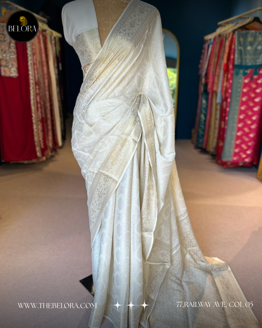 Minimalist Bridal Saree Collection (Y 160047)