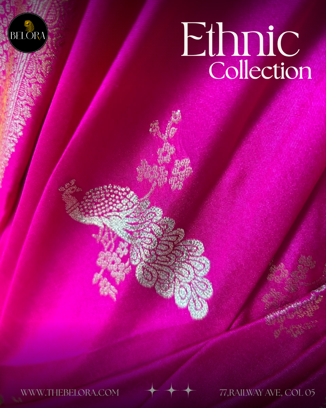 Bangalore Silks - Magenta (MSC 64612/0301)