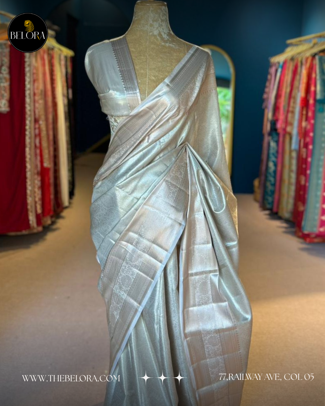 Minimalist Bridal Saree Collection (Y164965)