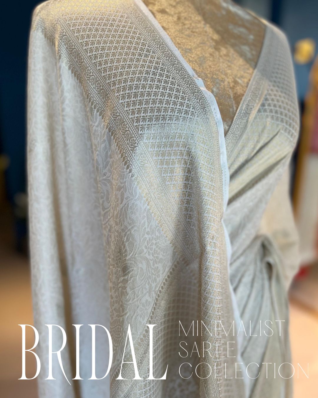Minimalist Bridal Saree Collection