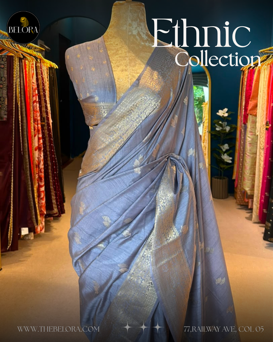 Bangalore Silks - Gray (MSU 690905/0297)