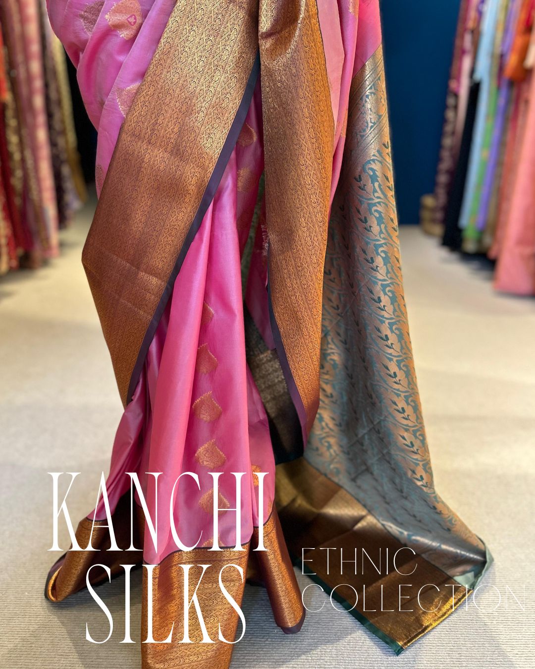 Kanchi Silk - Pink