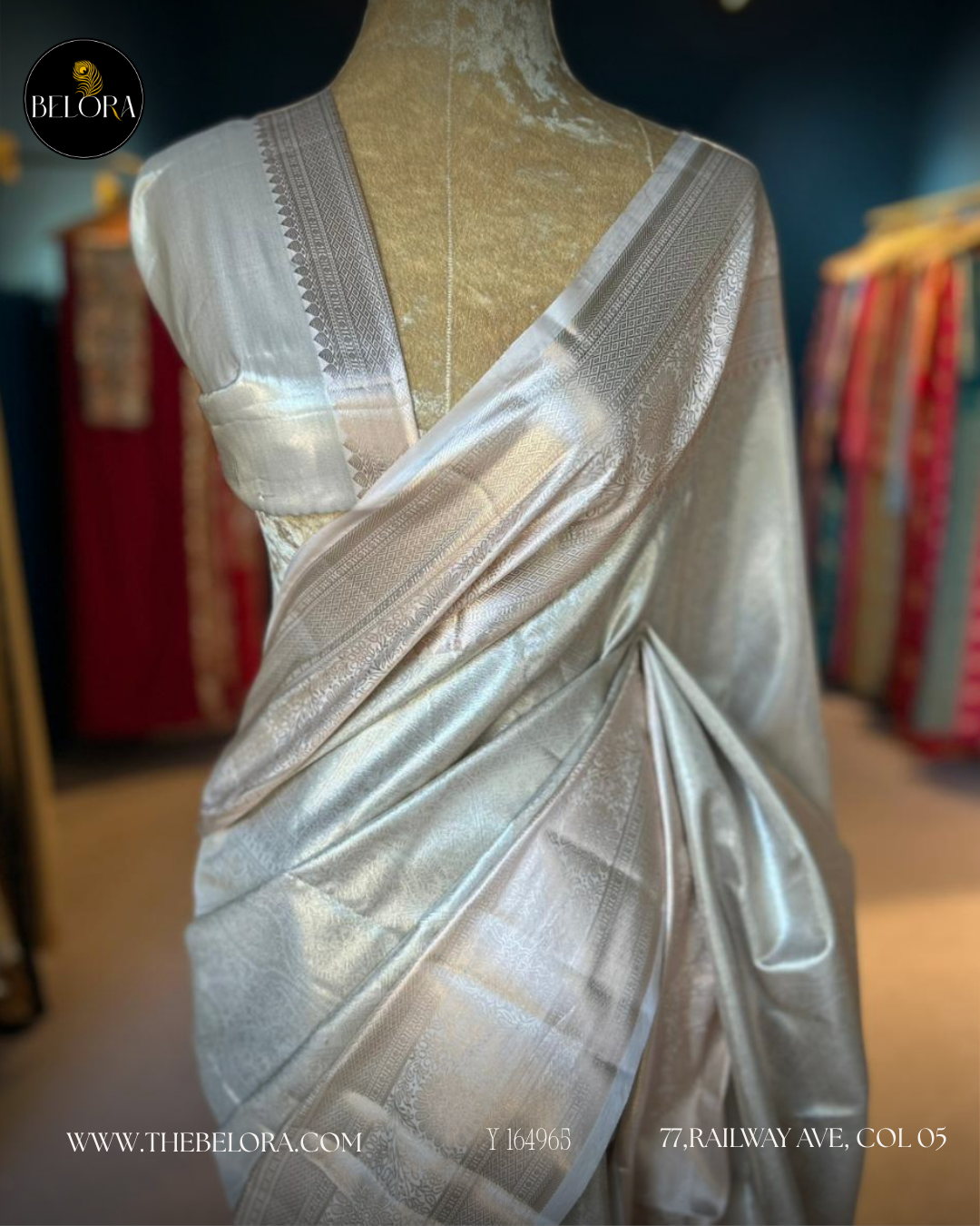 Minimalist Bridal Saree Collection (Y164965)
