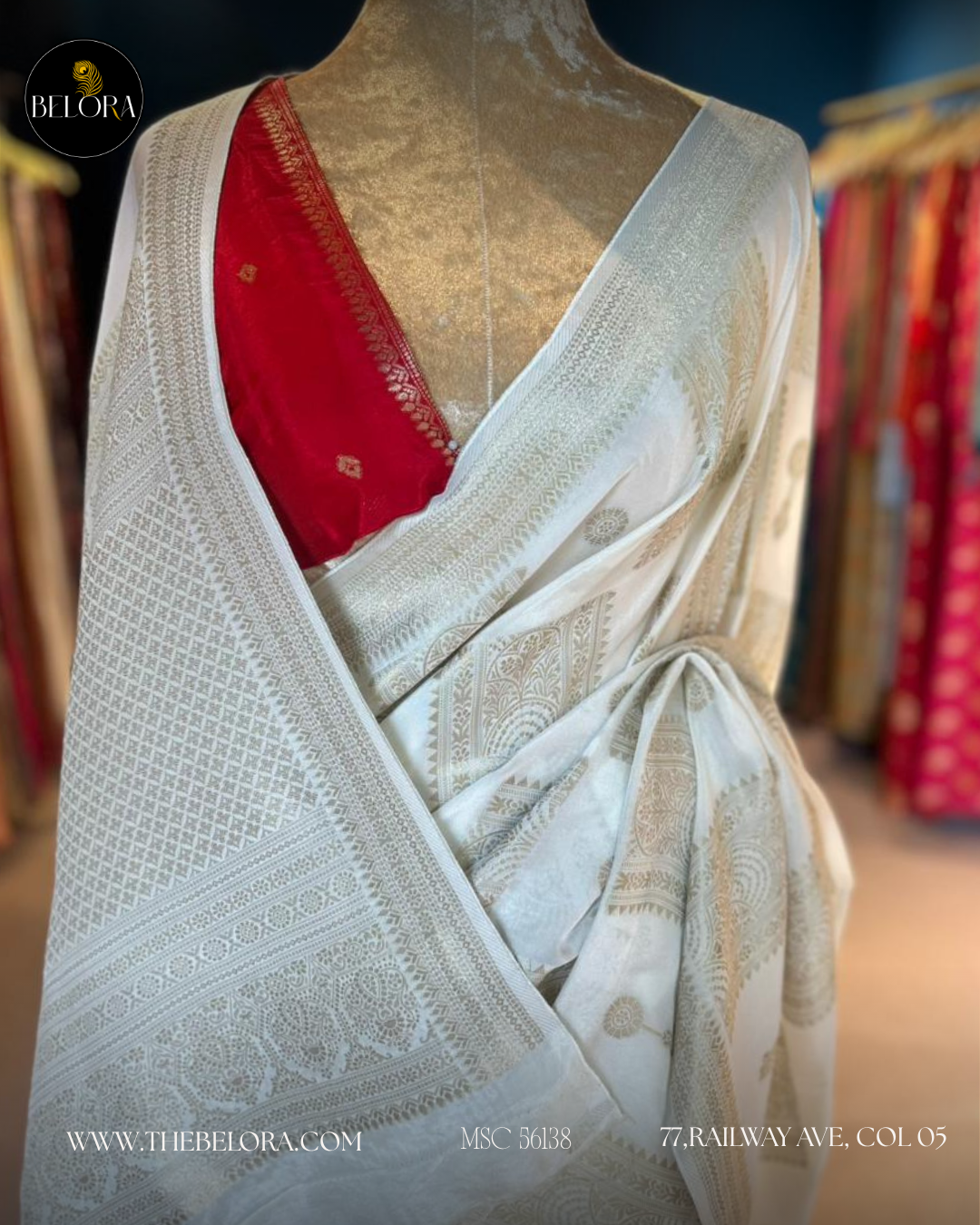 Minimalist Bridal Saree Collection (MSC 56138)