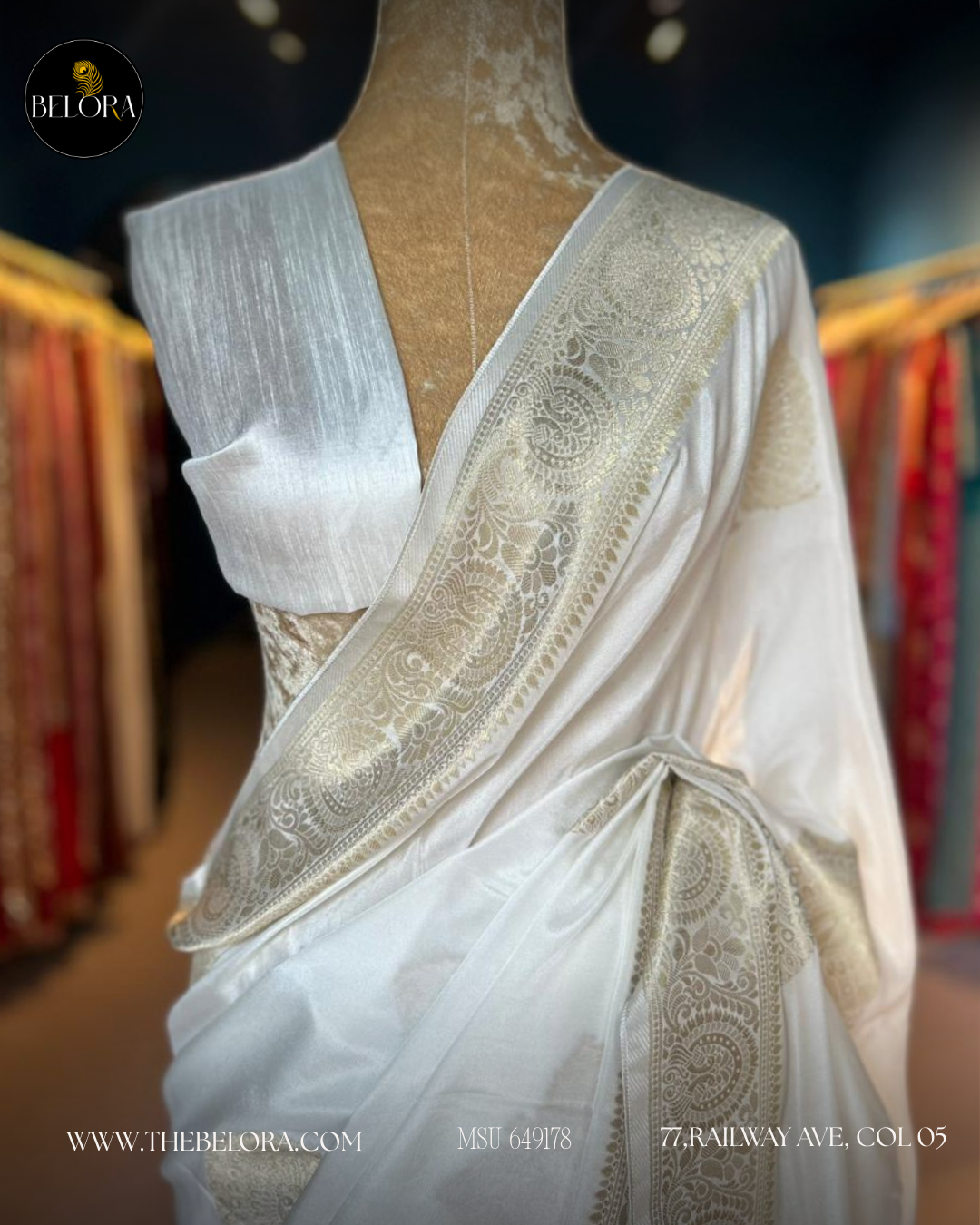 Minimalist Bridal Saree Collection (MSU 649178)
