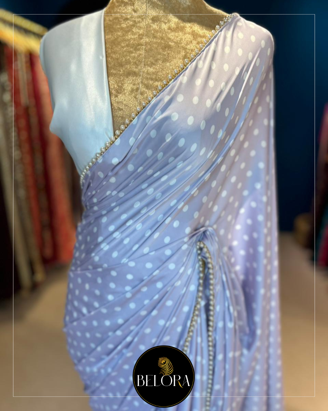 Pretty in Polka - Purple