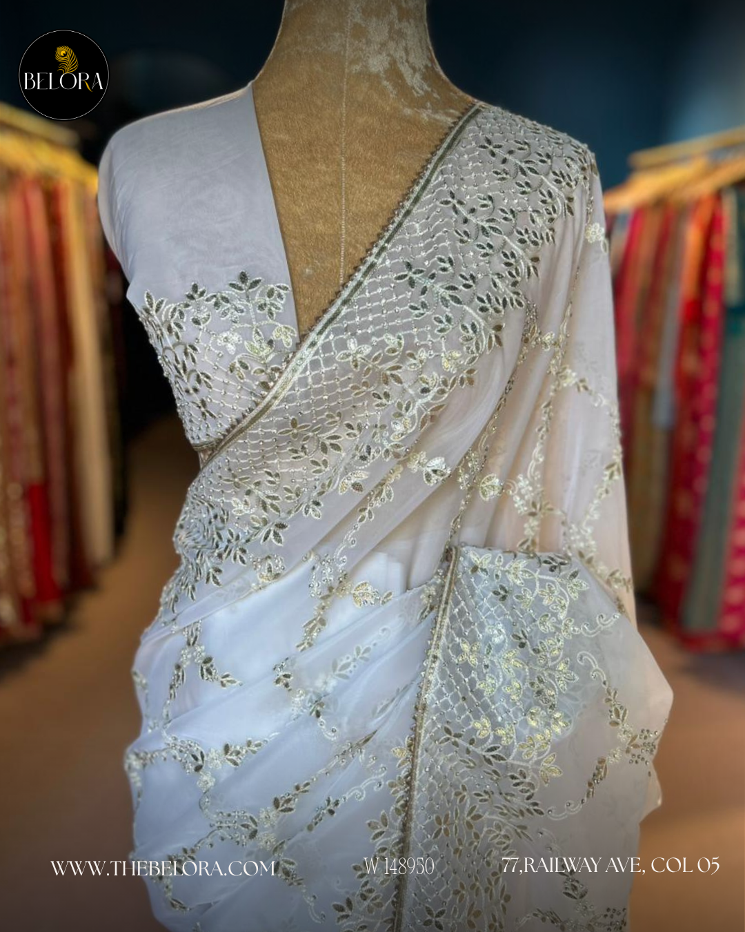 Minimalist Bridal Saree Collection (W 148950)