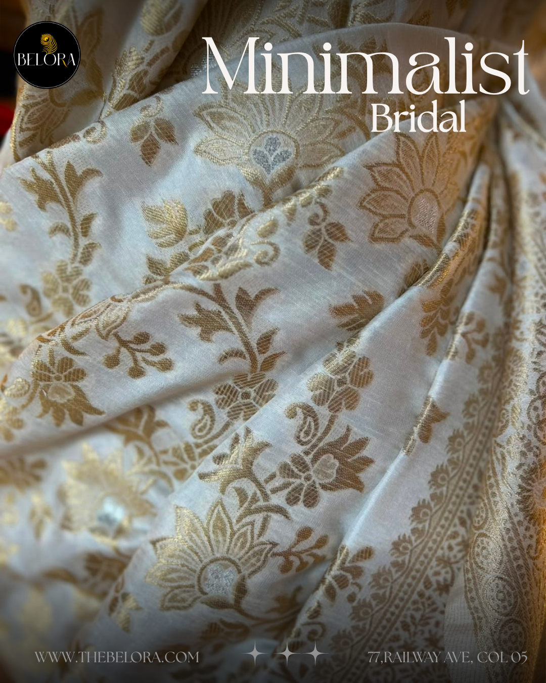 Minimalist Bridal Saree Collection (MSC 64603/0283)
