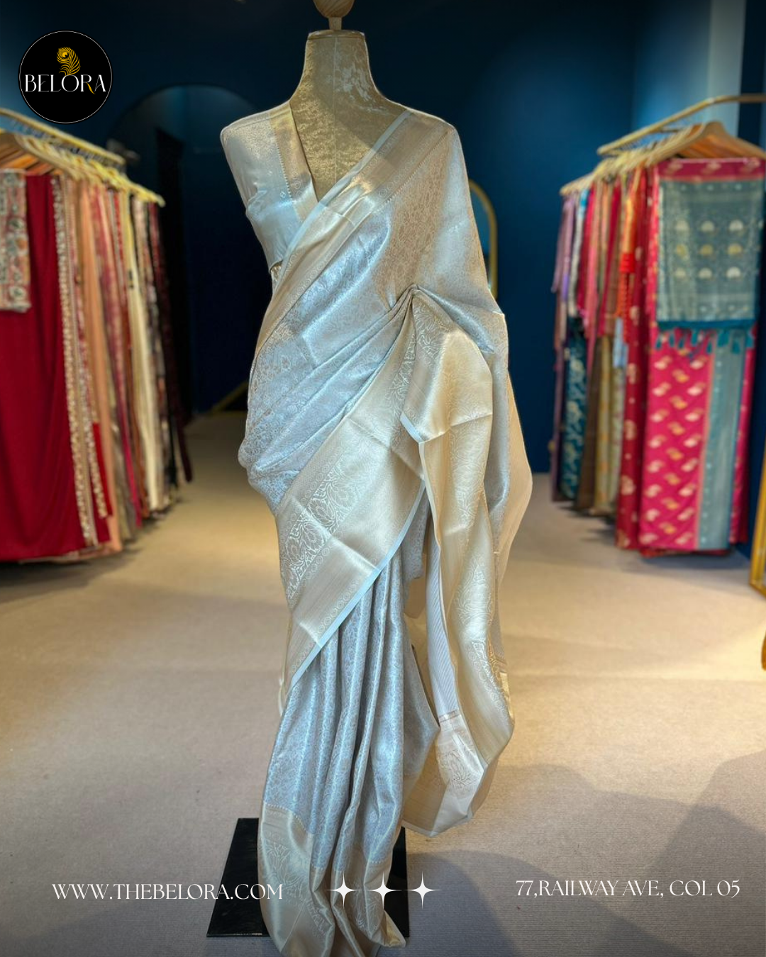 Minimalist Bridal Saree Collection (Y166951)