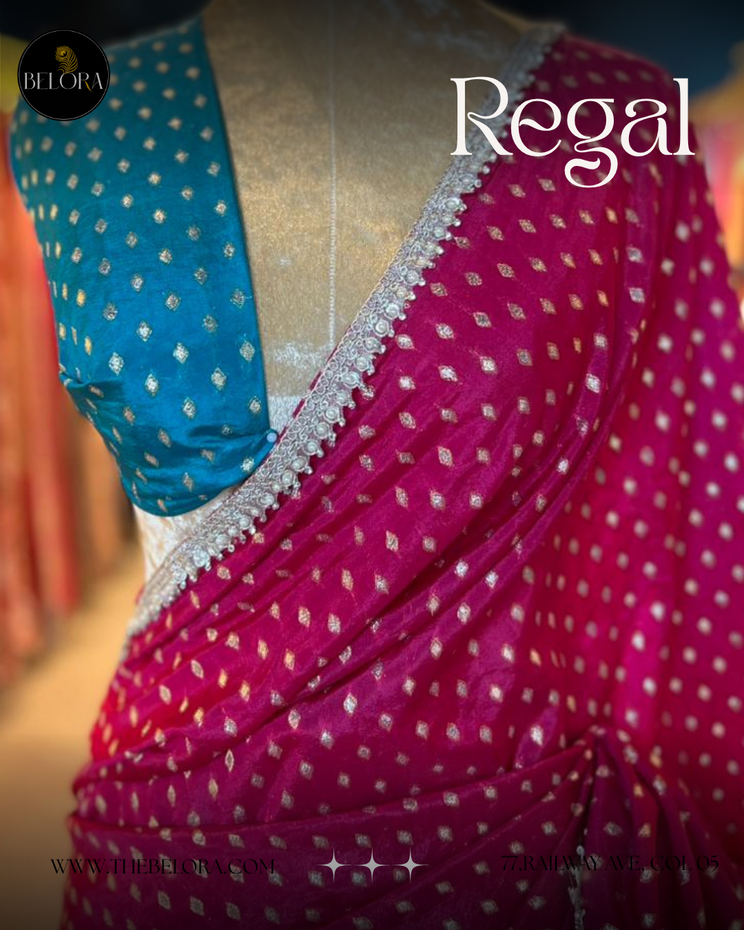 Magenta Soft Brocade (0211)