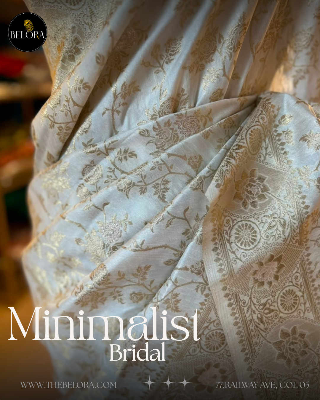 Minimalist Bridal Saree Collection (MSC 64601/0282)