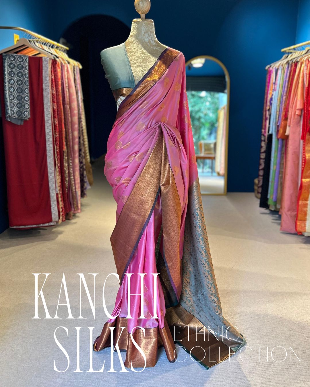 Kanchi Silk - Pink