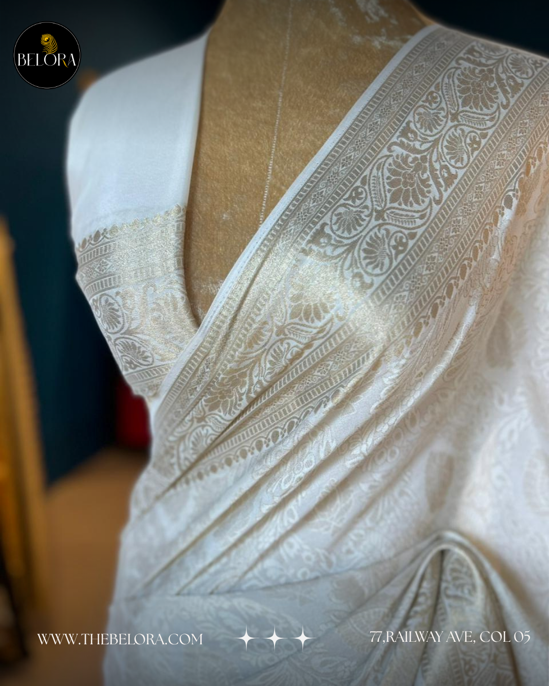 Minimalist Bridal Saree Collection (Y 160047)
