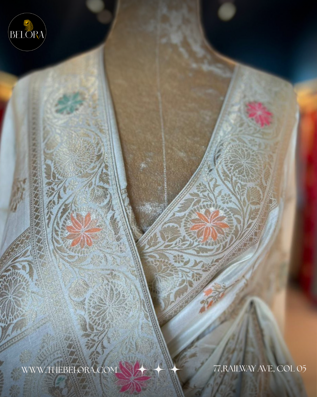 Minimalist Bridal Saree Collection (W148982)