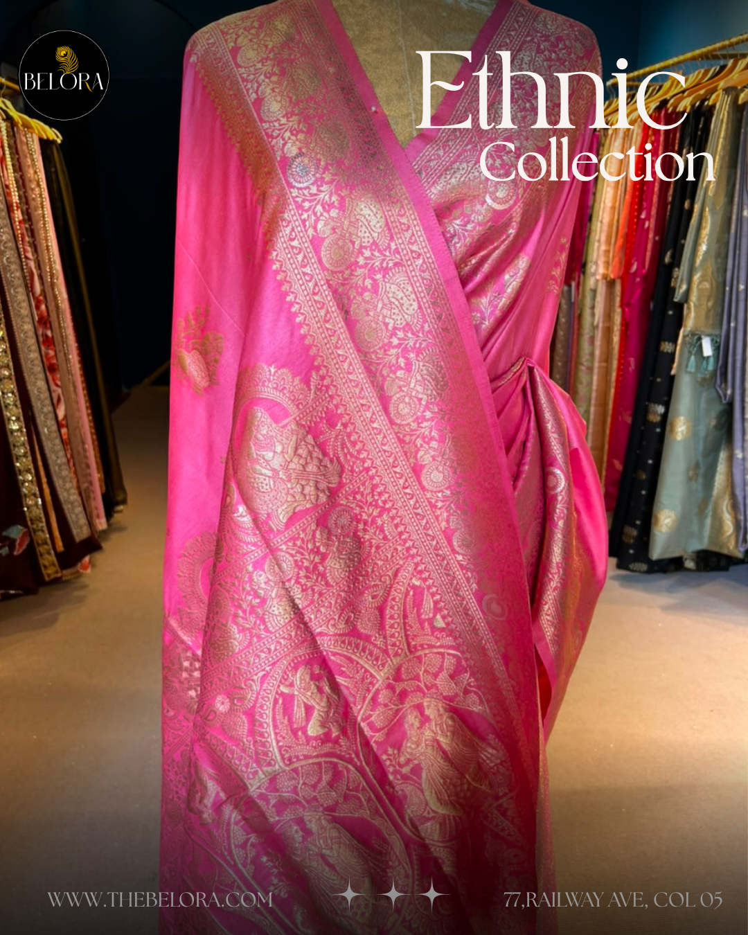 Bangalore Silks - Pink (MSU 690888/0300)