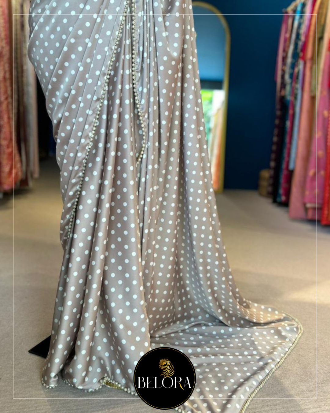 Pretty in Polka - Brown (0072)