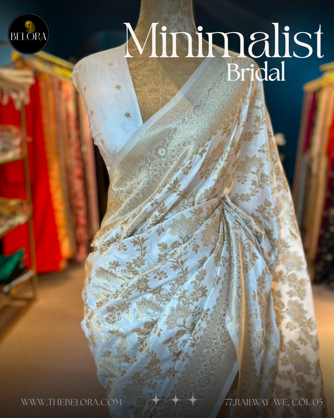Minimalist Bridal Saree Collection (MSC 64603/0283)