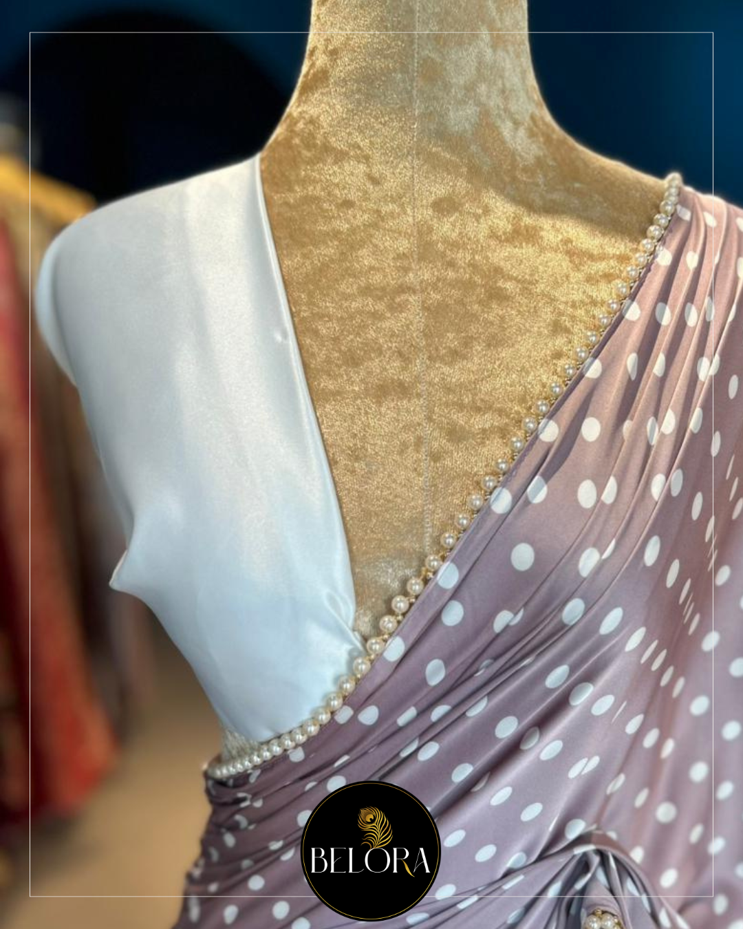 Pretty in Polka - Purple