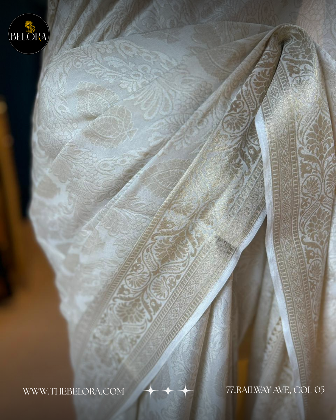 Minimalist Bridal Saree Collection (Y 160047)