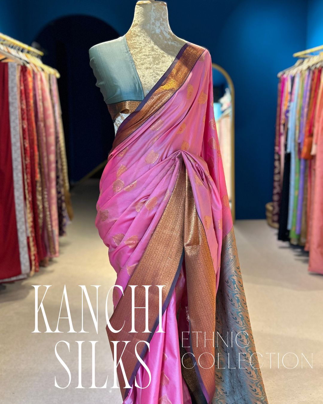 Kanchi Silk - Pink