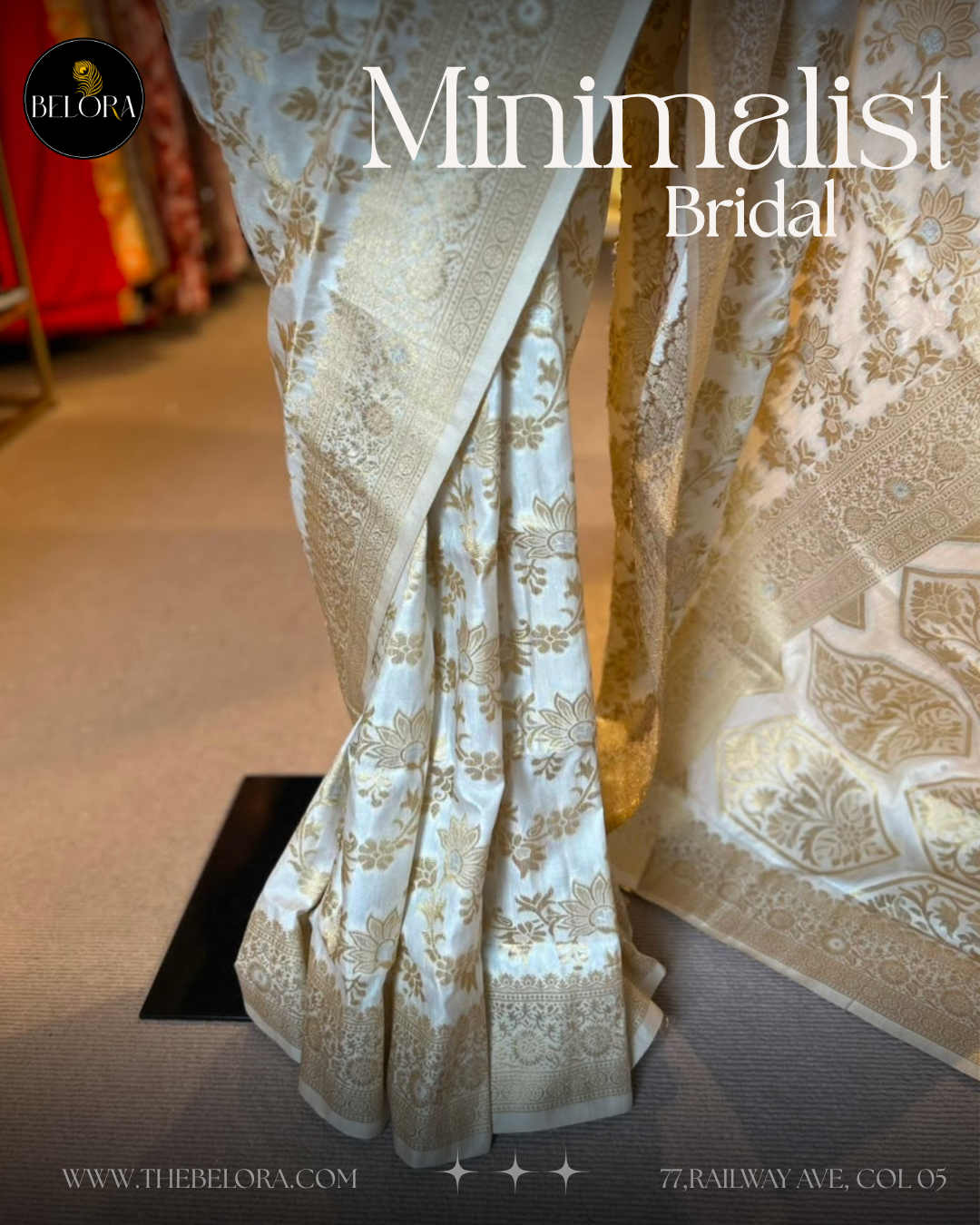 Minimalist Bridal Saree Collection (MSC 64603/0283)