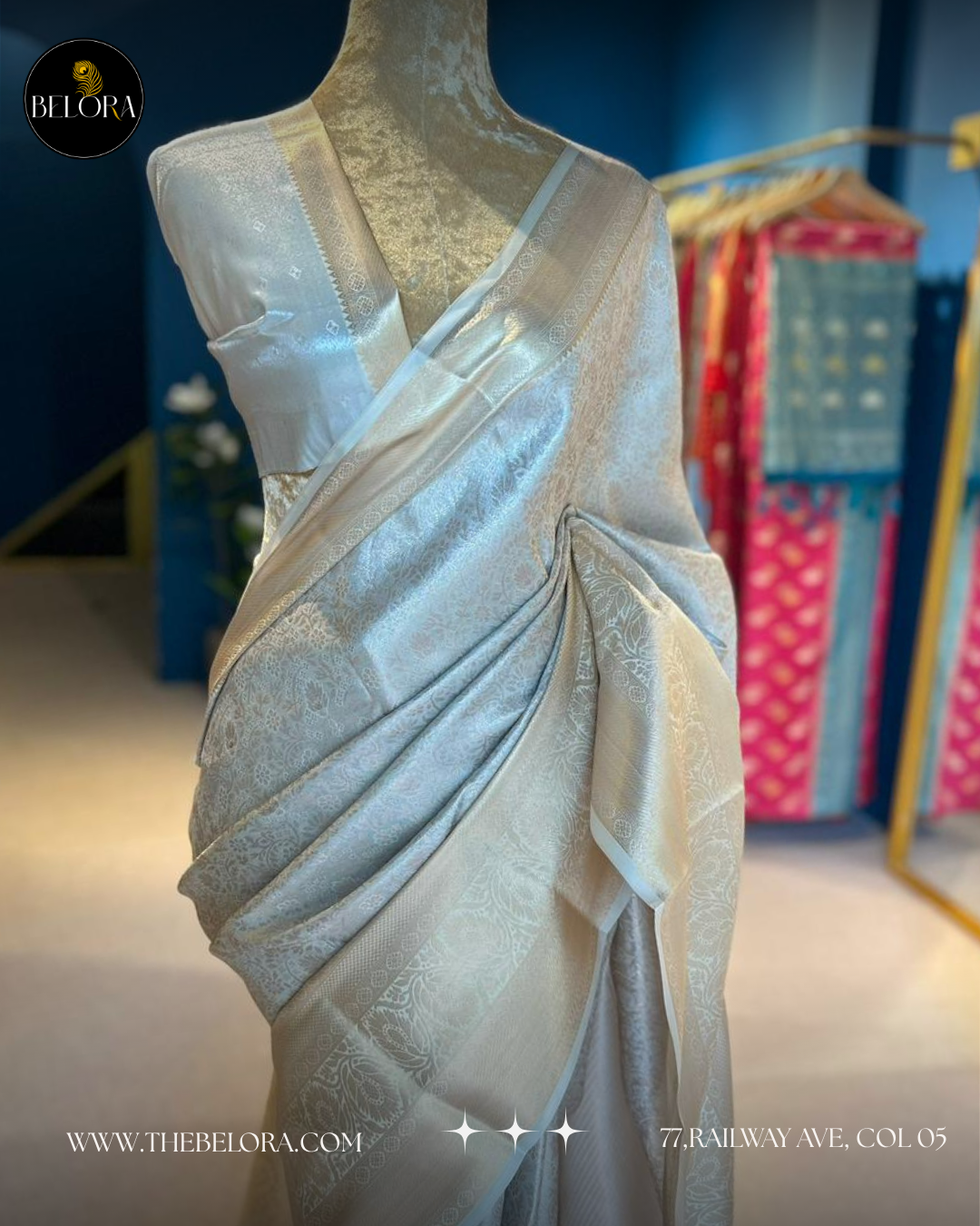 Minimalist Bridal Saree Collection (Y166951)