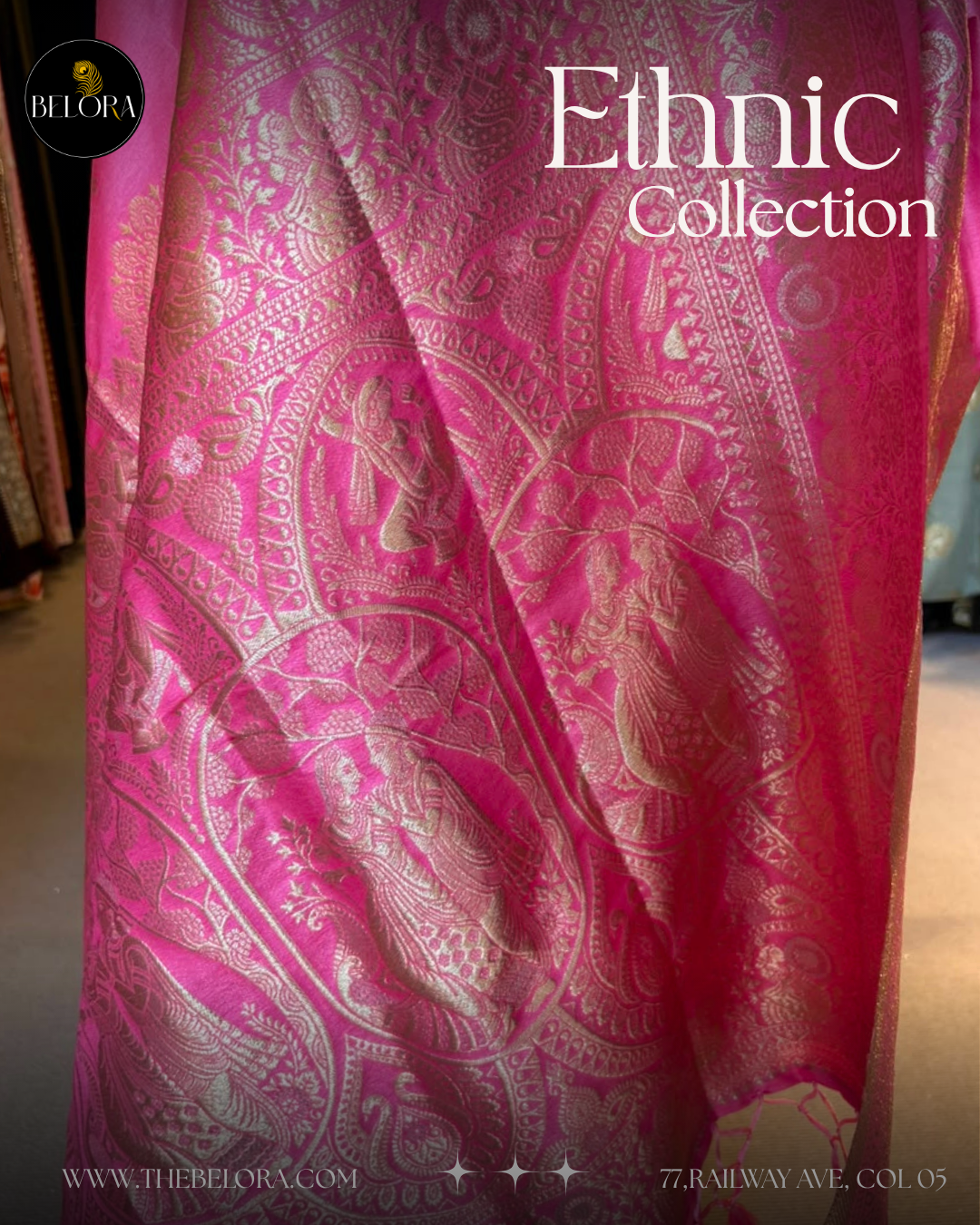 Bangalore Silks - Pink (MSU 690888/0300)