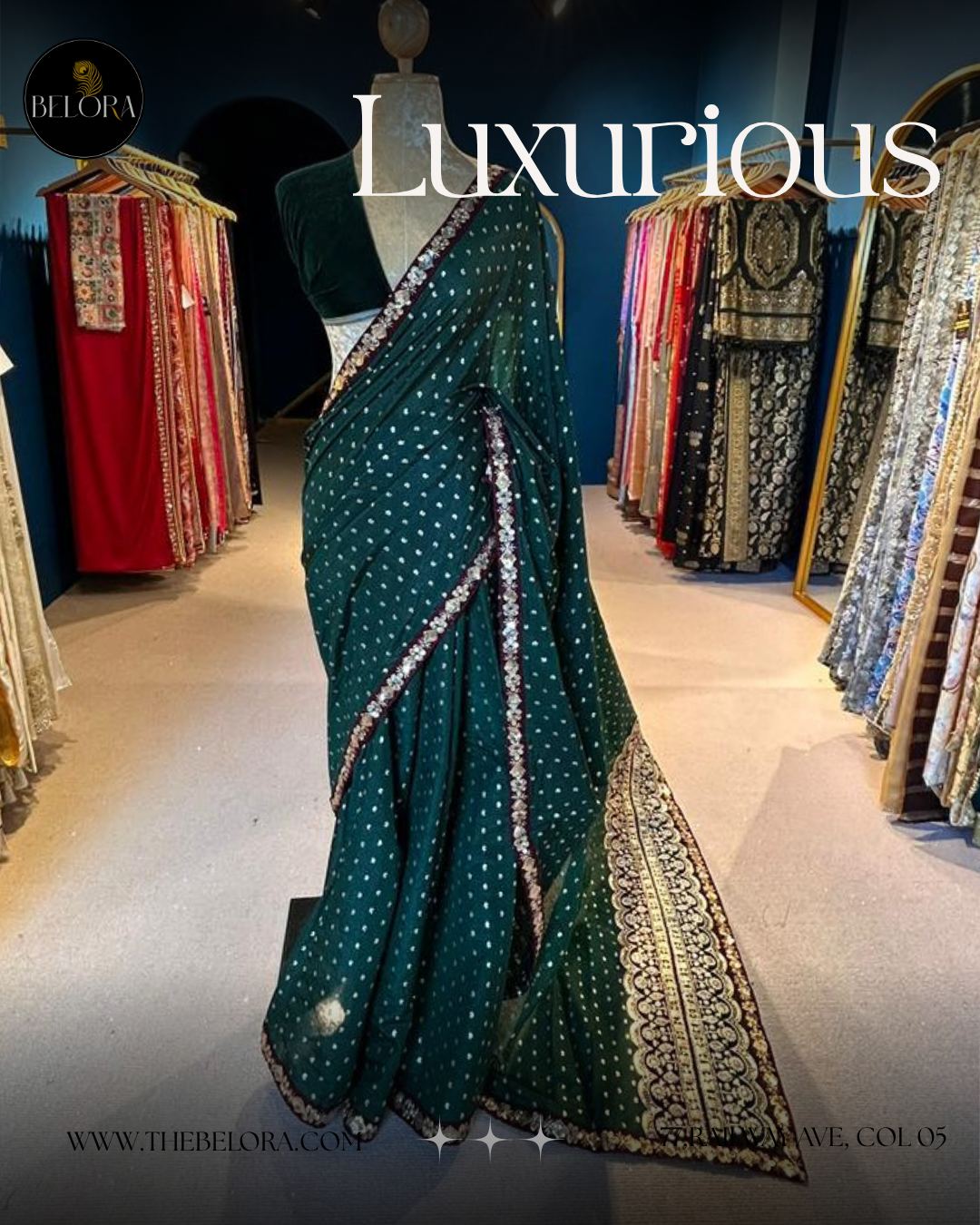 Green Soft Brocade (0213)