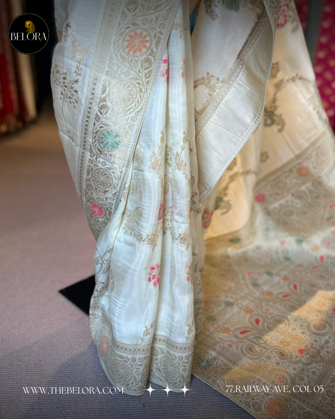 Minimalist Bridal Saree Collection (W148982)