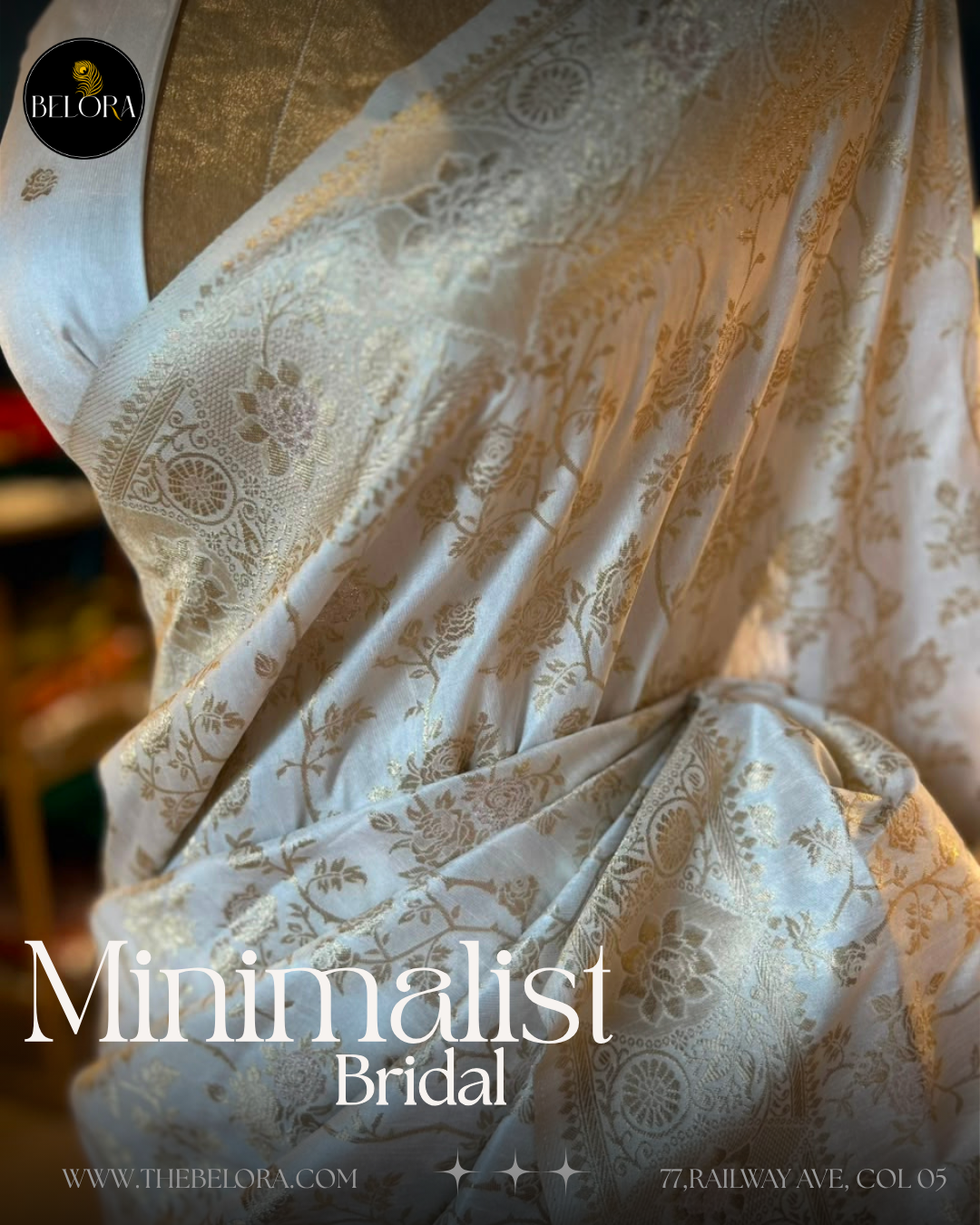 Minimalist Bridal Saree Collection (MSC 64601/0282)