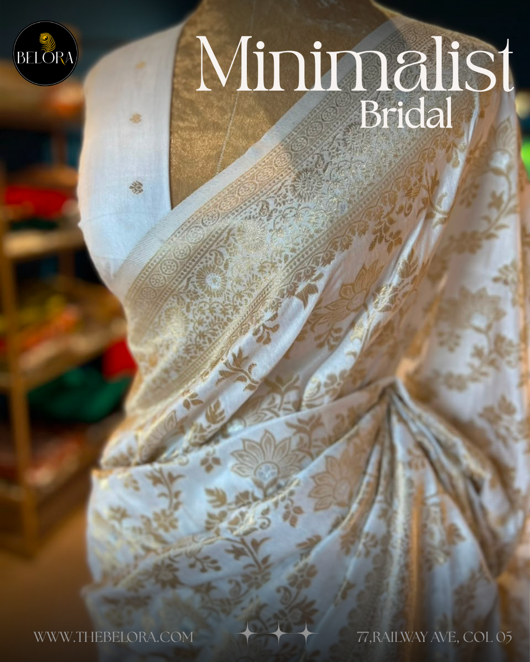 Minimalist Bridal Saree Collection (MSC 64603/0283)