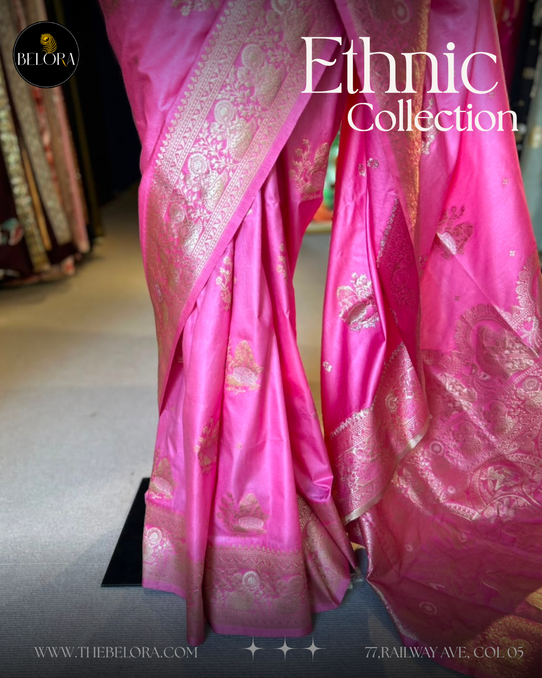 Bangalore Silks - Pink (MSU 690888/0300)