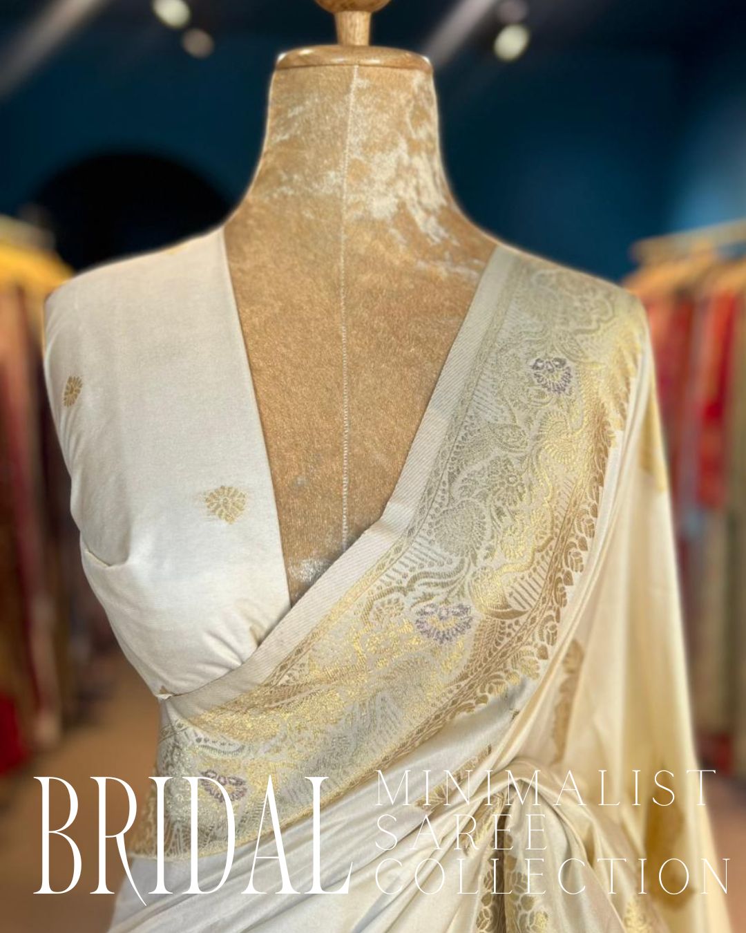 Minimalist Bridal Saree Collection (0136)