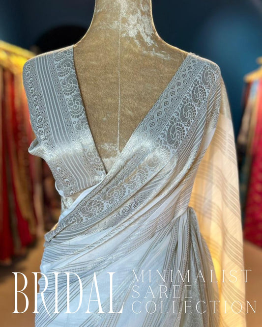 Minimalist Bridal Saree Collection