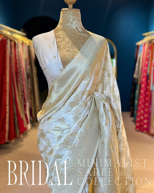 Minimalist Bridal Saree Collection