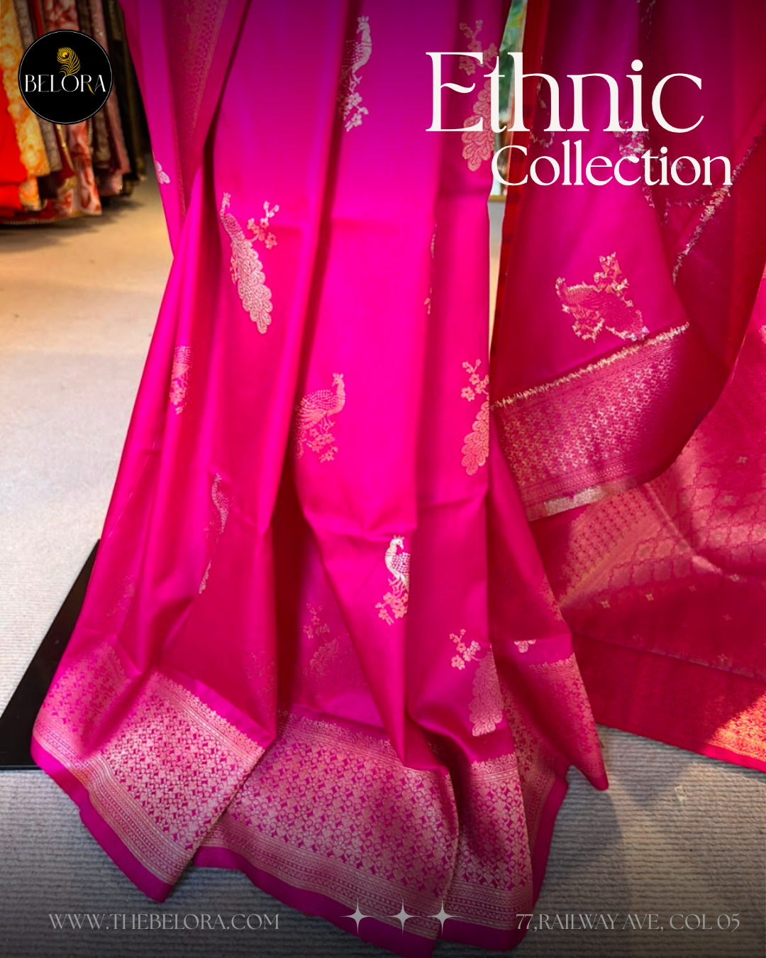 Bangalore Silks - Magenta (MSC 64612/0301)