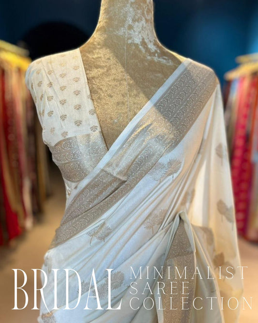 Minimalist Bridal Saree Collection (0137)