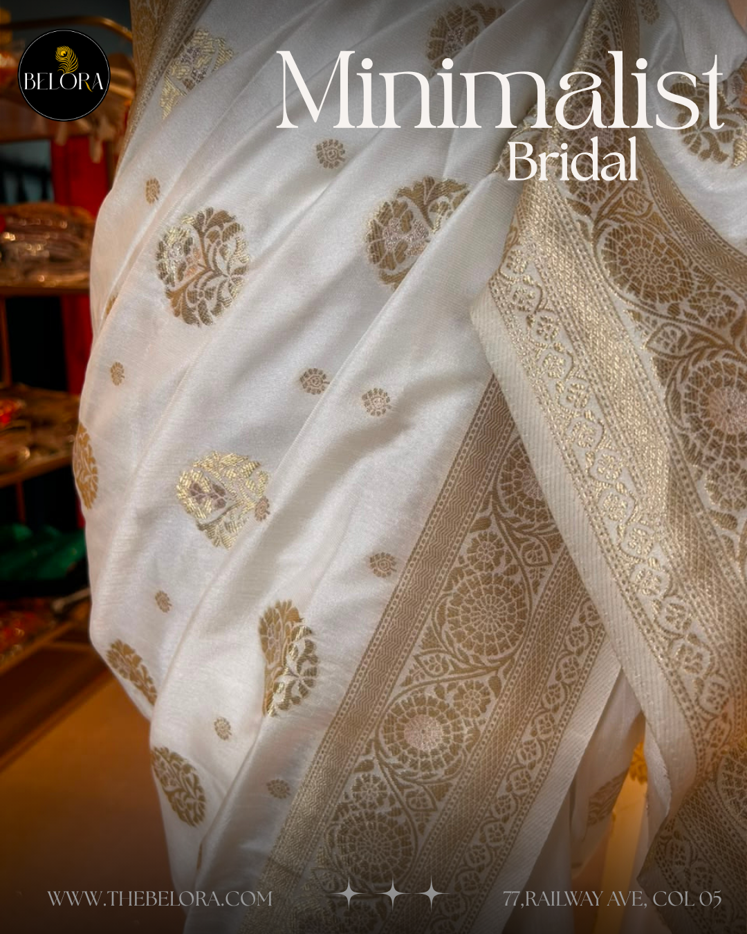Minimalist Bridal Saree Collection (MSC 64805/0286)