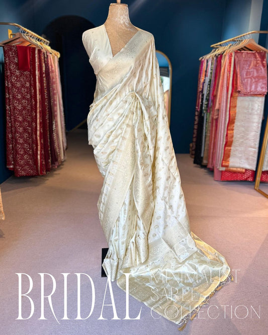 Minimalist Bridal Saree Collection : Bangalore Silk