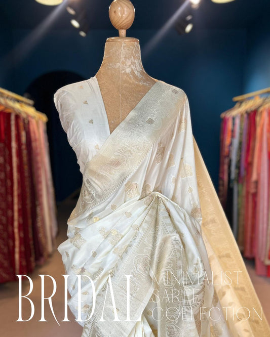 Minimalist Bridal Saree Collection : Bangalore Silk