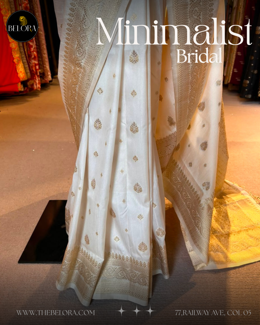 Minimalist Bridal Saree Collection (MSC 64639/0285)