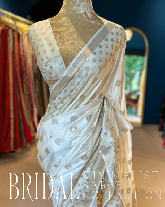 Minimalist Bridal Saree Collection