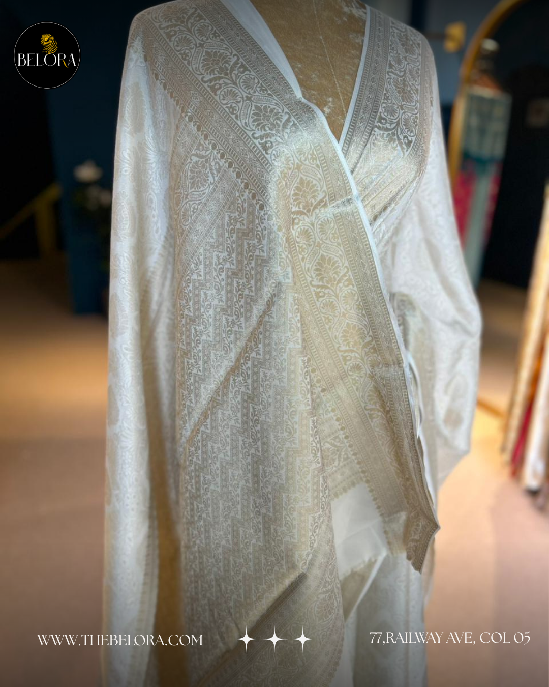 Minimalist Bridal Saree Collection (Y 160047)