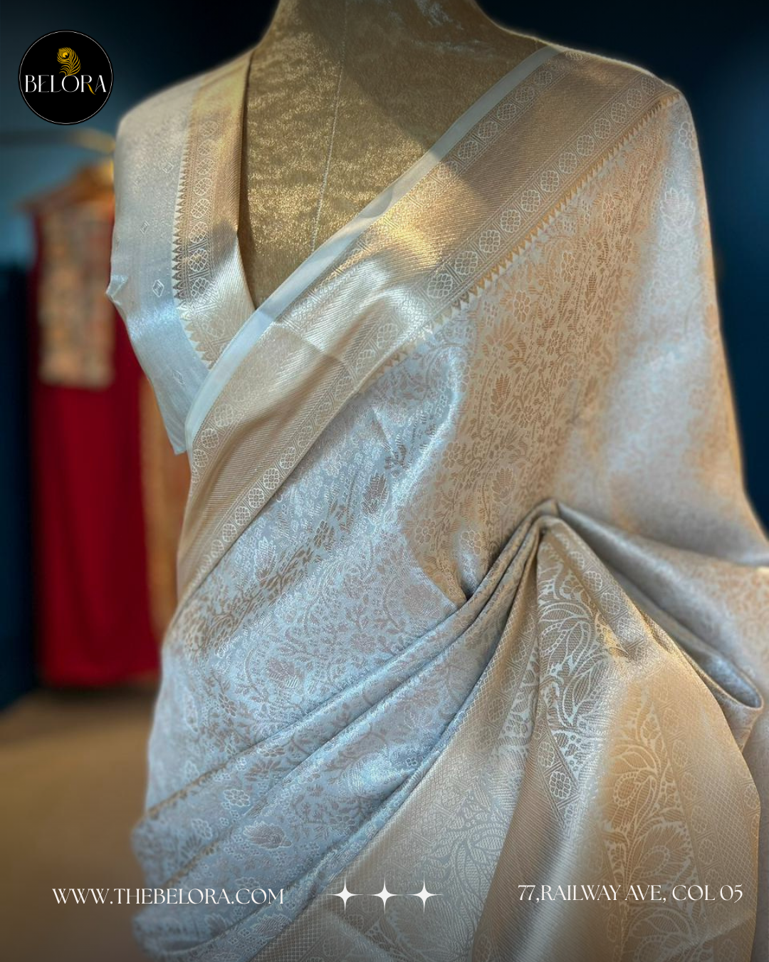 Minimalist Bridal Saree Collection (Y166951)